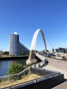 Clyde Arc Glasgow Royalty Free Stock Photo